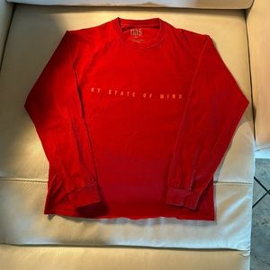 Red Long sleeve Nas shirts